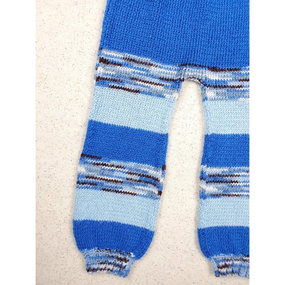 Blue Knit Jogger Harem Pants 3t - Picture 2 of 7